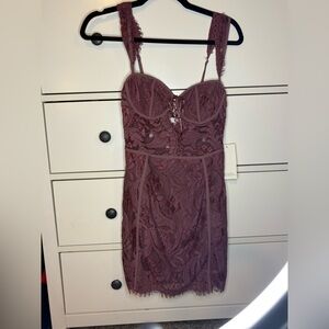 Tobi Lace Mini Dress NWT